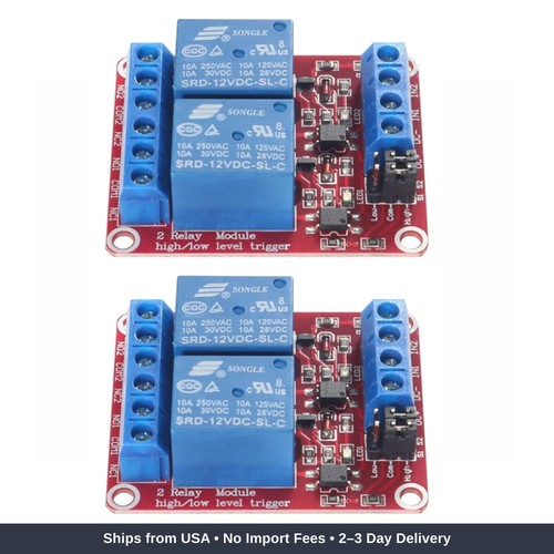 2pcs 12v relay module - dc,